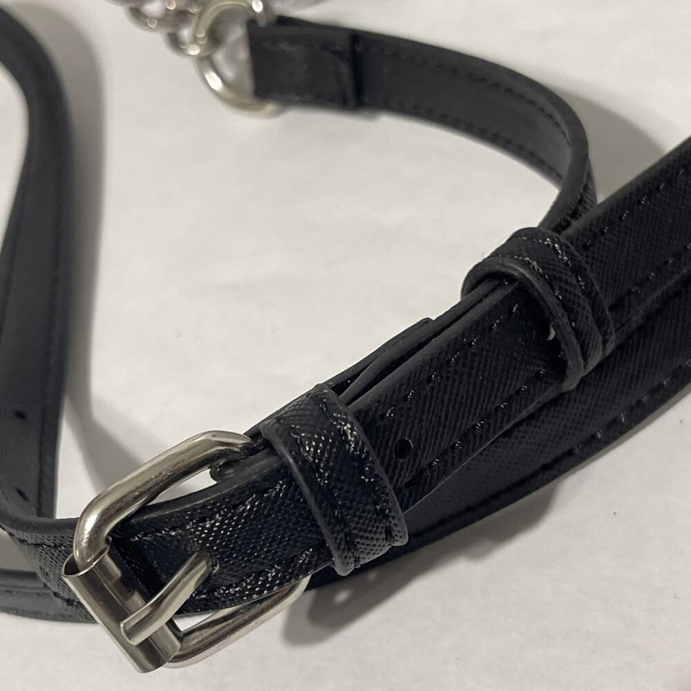 Mad Engine Fine By Me Glitter Silver Ghost Crossbody Bag‎ NEW - Picture 9 of 10